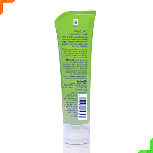 Clean & Clear Pimple Clearing Face Wash 80 gm