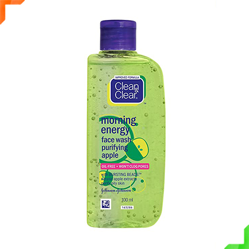 Clean & Clear Morning Energy Apple Face Wash, 100ml