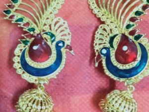 Earring Mayur Gold Plated