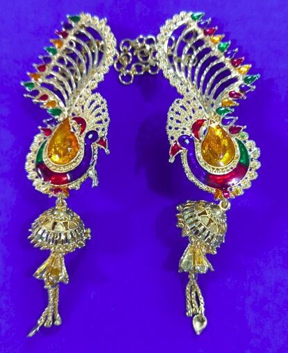 Earring Mayur Gold Plated