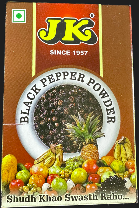 JK BLACK PEPPER PWD 50g