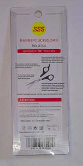 Barber Scissor model D-309 SSS