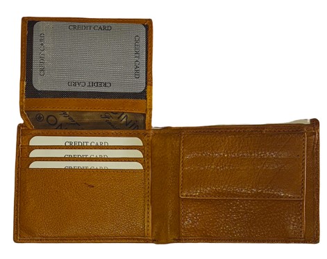 Wallet for men pure leather sleek design auspicous colour