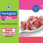 Haringhata RABBIT Curry Cut - 500 gm Exotic Meats