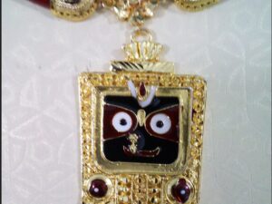 Jay Jagannath Necklace Choker Pola Set with earrings