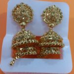 Jhumka 2 layers with 1.5 gm gold plated