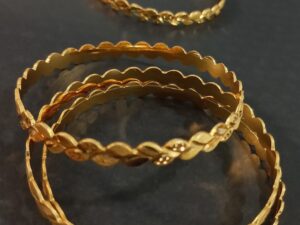 Brass Churi Bangles Micro gold plated