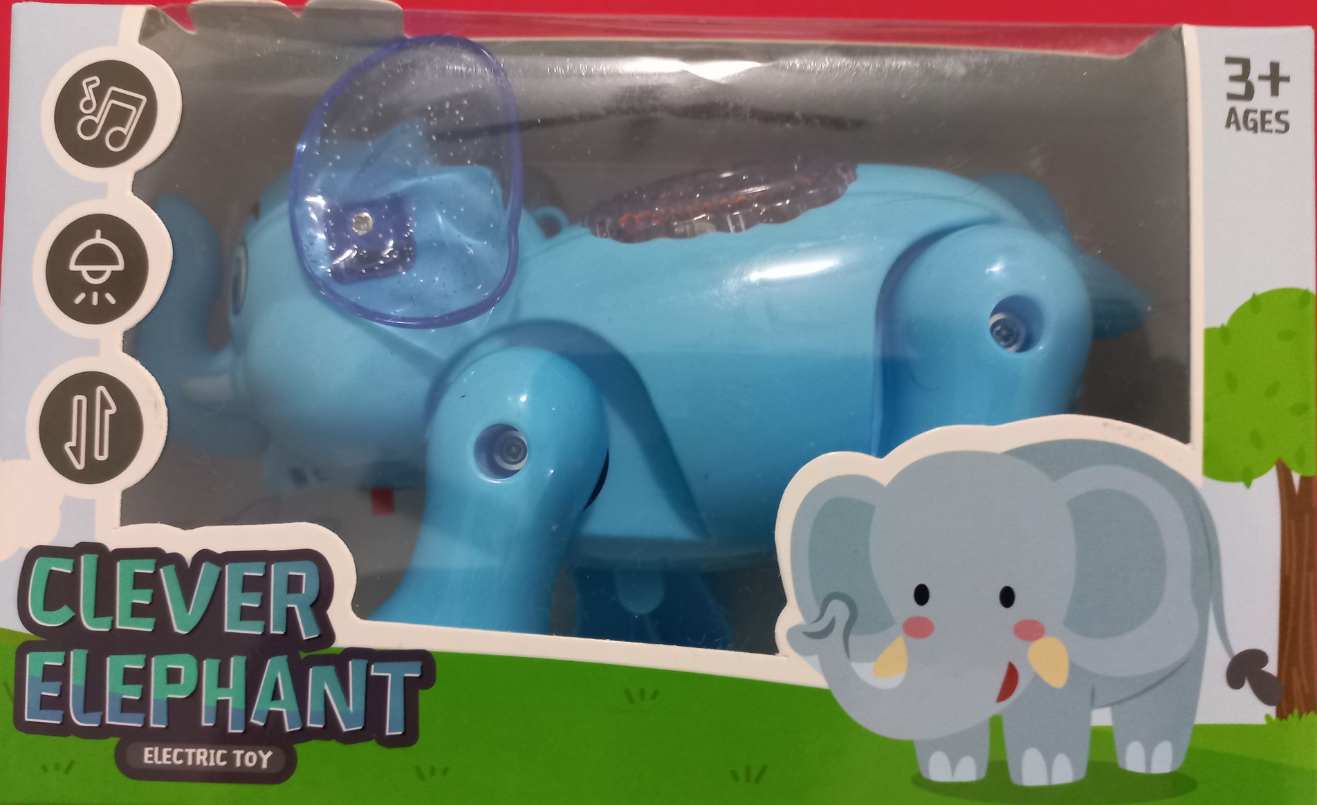 Clever Elephant Toy for Age 3+