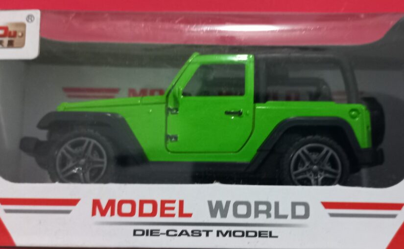 Metal CAR Green Toy for Age 3+