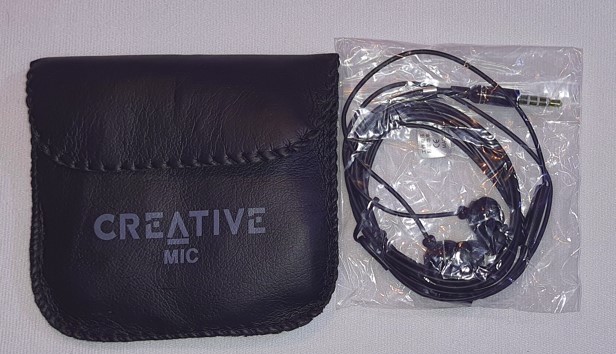 Headset Wired with MIC CREATIVE high quality sound