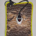 Hot water bag Brown deep with wired charger  included