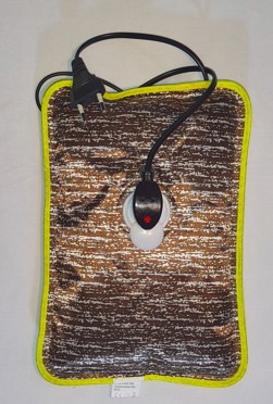 Hot water bag Brown deep with wired charger  included