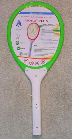 Mosquito Swatter Rechargeable to kill all mosquitoes – AKARI Electric Mosquito Bat