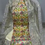 3 Piece beautiful Dress Material rare collection