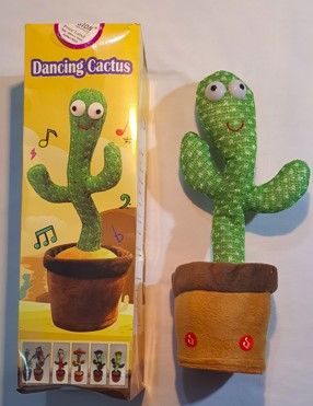 Dancing Cactus Tree with amazing speaking mimic gesture & voice for age 3+ years