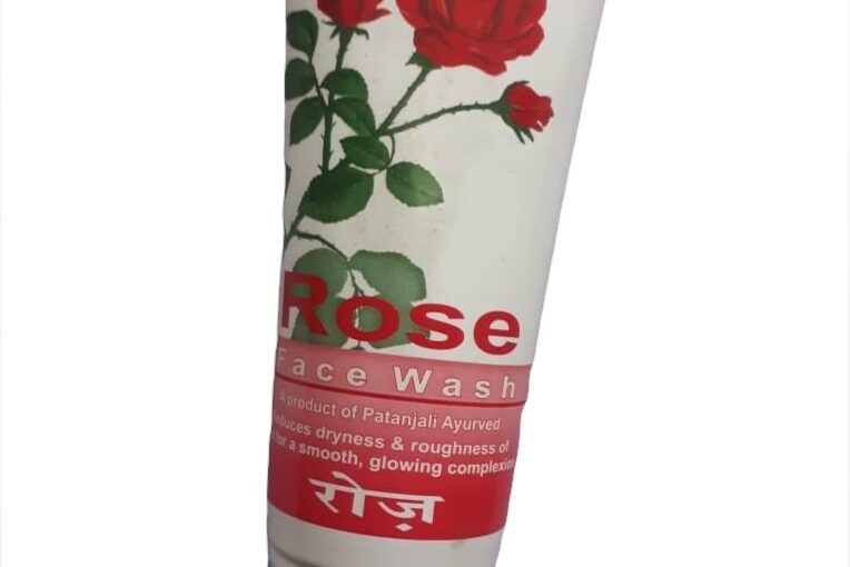 Patanjali Face Wash with Rose – 60 gm