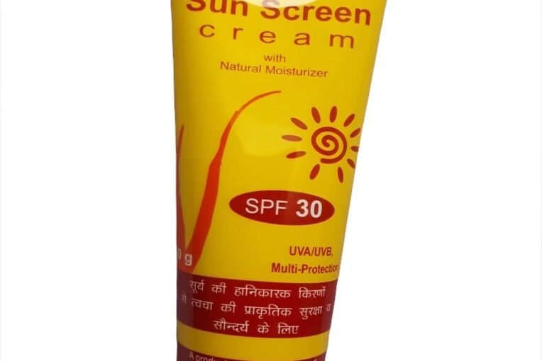 Patanjali Sun Screen cream with Natural moisturizer – SPF 30 – 50 gm