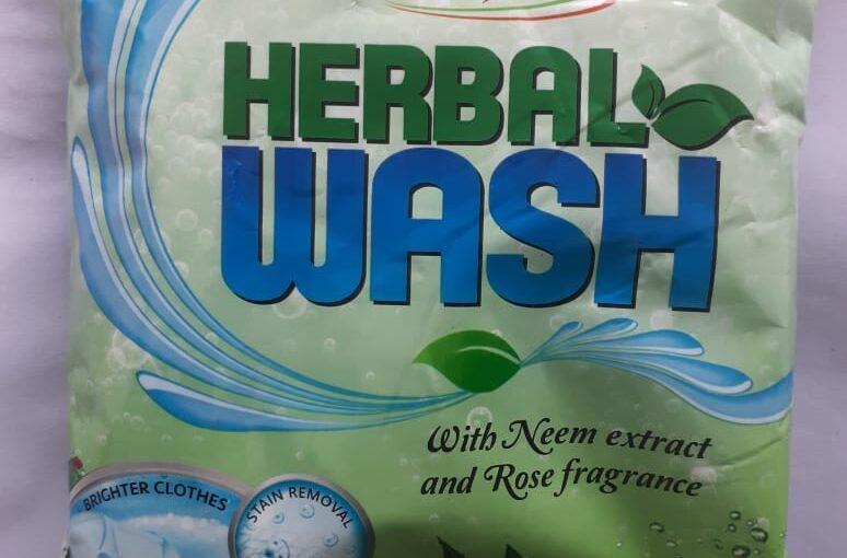 Patanjali Herbal Wash detergent poweder with Neem Extract and Rose fragrance – 1kg