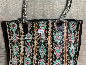 Shantiniketan Leather Balti/Bucket  Bag for Ladies