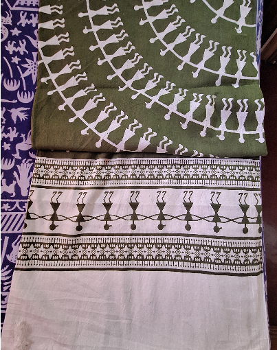 Khadi Bedsheet Green