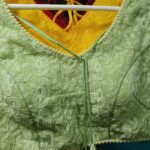 Designer Blouse Light Green