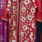 Sherwan Kurti Kantha Stitch