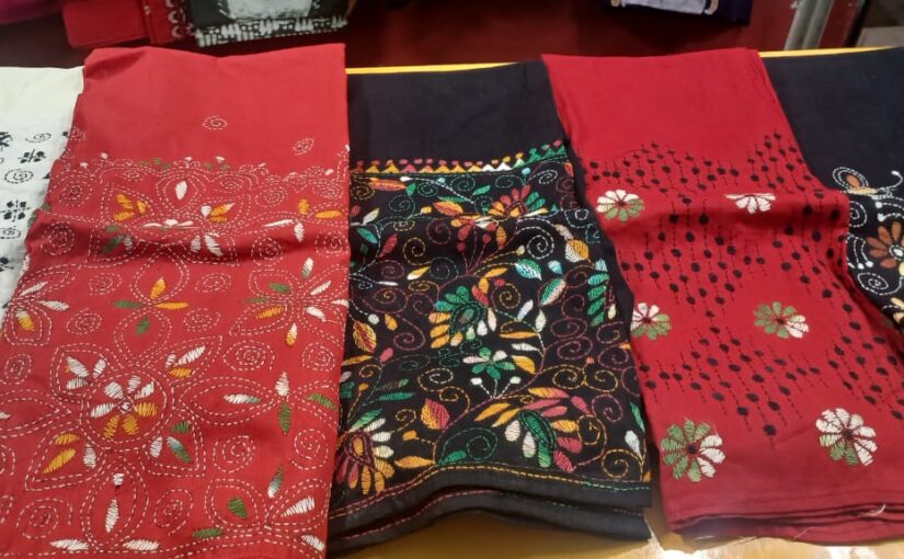 Kantha Stitch Palazo