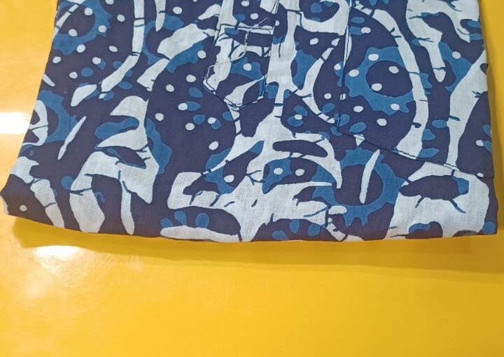 Special Indigo Half Shirt